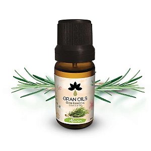 ÓLEO ESSENCIAL GRAN OILS AROMATERAPIA 10ML ALECRIM NATUREZA QUE TRANSFORMA
