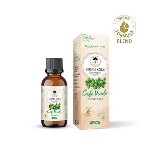 ÓLEO VEGETAL GRAN OILS 30ML CAFÉ VERDE NATUREZA QUE TRANSFORMA