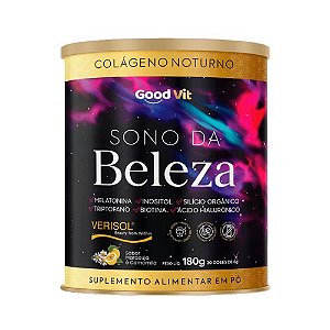 SONO DA BELEZA GOODVIT COLÁGENO NOTURNO 180G. SB.MARACUJA + CAMOMILA