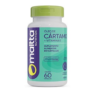 ÓLEO DE CÁRTAMO + VITAMINA E SUPLEMENTO DUOM / MALTTA C/60 CÁPSULAS