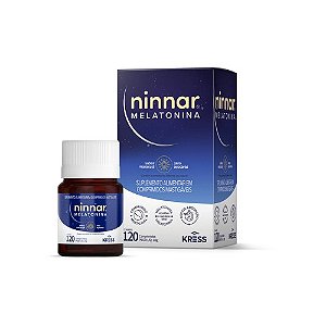 NINNAR MELATONINA SUPLEMENTO ALIMENTAR C/120 COMP.MASTIGÁVEIS SB. MARACUJA