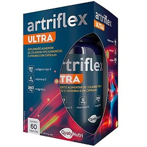 ARTRIFLEX ULTRA SUPLEMENTO ALIMENTAR C/60 CÁPSULAS QUALYNUTRI