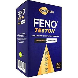 FENO TESTON SUPLEMENTO ALIMENTAR QUALYNUTRI C/60 CÁPSULAS