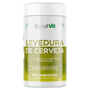 LEVEDURA DE CERVEJA 500MG C/120 GOODVIT COMPRIMIDOS
