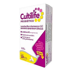 CULTILIFE PROBIÓTICO 10 BILHÕES UFC C/10 CÁPSULAS