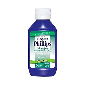 LEITE MAGNÉSIA PHILIPS 120ML HORTELÃ