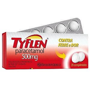 TYFLEN 500MG C/20 COMPRIMIDOS PARACETAMOL