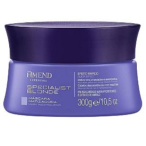 MÁSCARA MATIZADORA AMEND EXPERTISE SPECIALIST BLONDE 300G.