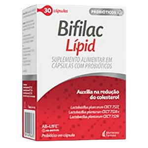 BIFILAC LÍPID SUPLEMENTO ALIMENTAR C/30 CÁPSULAS