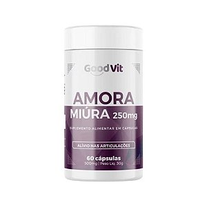 AMORA MIÚRA 1000MG GOODVIT SUPLEMENTO ALIMENTAR C/60 CÁPSULAS