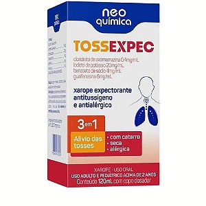 TOSSEXPEC XAROPE 3EM1 ALIVIO TOSSES 120ML