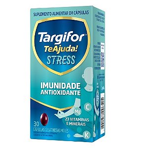 TARGIFOR TE AJUDA STRESS SUPLEMENTO ALIMENTAR C/30 CÁPSULAS GELATINOSAS MOLES