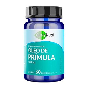 ÓLEO DE PRÍMULA SUPLEMENTO ALIMENTAR QUALYNUTRI C/60 CÁPSULAS