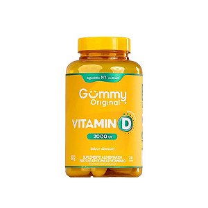 GUMMY ORIGINAL VITAMINA D 2.000UI C/30 GOMAS SB.ABACAXI