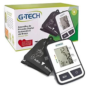 G.TECH APARELHO DE PRESSÃO DIGITAL AUTOMÁTICO DE BRAÇO MODELO BSP11