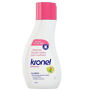 KRONEL ORIGINAL SABONETE LÍQUIDO ÍNTIMO PARA MULHERES 80ML