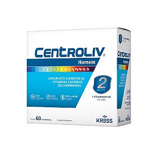 CENTROLIV HOMEM KRESS SUPLEMENTO ALIMENTAR C/60 COMPRIMIDOS