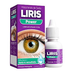 LIRIS POWER 0,15% LUBRIFICANTE OFTÁLMICO ESTÉRIL 10ML ( HIALURONATO SÓDIO )