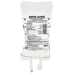 RINGER LACTATO 550 ML USO INTRAVENOSO JP