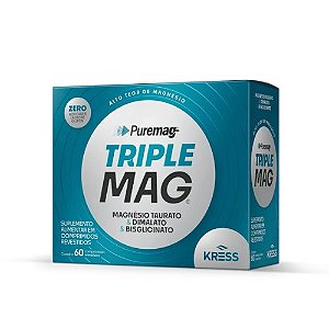 PUREMAG TRIPLE MAG SUPLEMENTO ALIMENTAR KRESS C/60 COMP.REVEST.