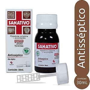 SANATIVO ANTISSÉPTICO USO TÓPICO 30ML
