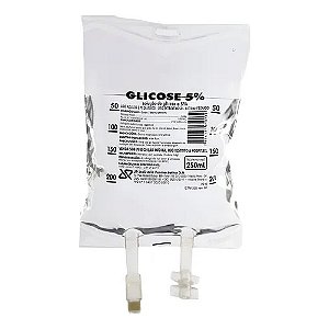 GLICOSE 5% SOLUÇÃO INTRAVENOSO JP FARMA 250ML