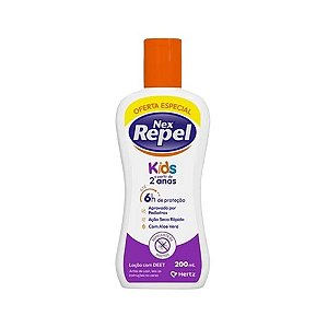 NEX REPEL KIDS LOÇÃO REPELENTE C/DEET 200ML