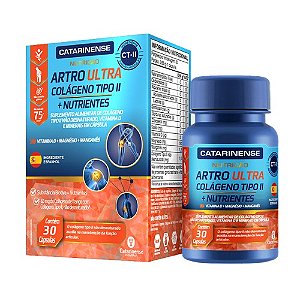 ARTRO ULTRA COLÁGENO TIPO II CX.C/30 CÁPSULAS CATARINENSE