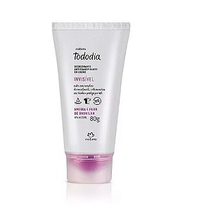 NATURA TODO DIA DESODORANTE ANTITRANSPIRANTE EM CREME INVISÍVEL 80G. AMEIXA E FLOR DE BAUNILHA