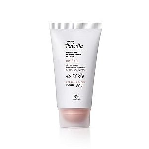 NATURA TODO DIA DESODORANTE ANTITRANSPIRANTE EM CREME INVISÍVEL 80G. NOZ PECÃ E CACAU