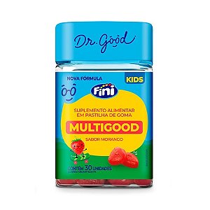 DR.GOOD FINI MULTIGOOD SUPLEMENTO ALIMENTAR C/30 GOMAS SB.MORANGO