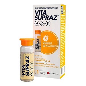 VITA SUPRAZ A D E VITAMINA ALTAS DOSES AMPOLA 3ML