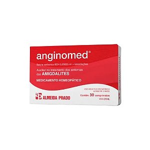 ANGINOMED ALMEIDA PRADO BARYTA CARBONICA + ASSOCIAÇÕES C/30 COMPRIMIDOS