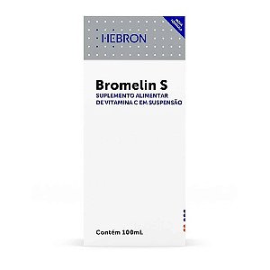 BROMELIN S ANANAS COMOSUS SUPLEMENTO ALIMENTAR XAROPE 100ML SB. ABACAXI