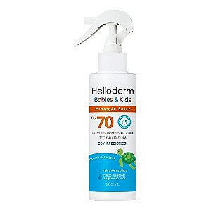 HELIODERM BABIES & KIDS PROTEÇÃO SOLAR FPS70 C/PREBIÓTICO 200ML