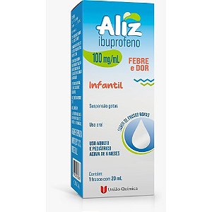 ALIZ 100MG/ML IBUPROFENO INFANTIL 20ML SB. FRUTAS ROXAS