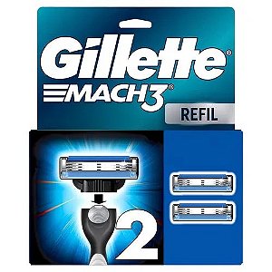 GILLETTE MACH 3 REFIL C/2 CARGAS