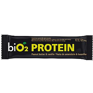 Barra de Proteína Pasta de Amendoim e Baunilha - biO2 40g