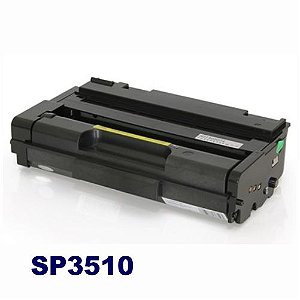 Toner Compatível para Ricoh Aficio SP3500 SP3510 - SP3400 SP3410 SP3500 SP3510 - Importado 6,4k