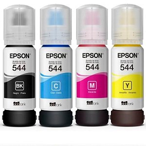 Tinta Epson T544120 T544220 T544320 T544420 T544 para L3110 L3150 L5190 - Original 65 ml