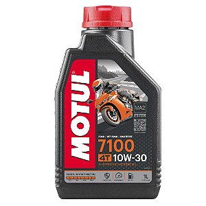 7100 10w30 Honda Motul Óleo Motor 4t Moto 100% Sintético