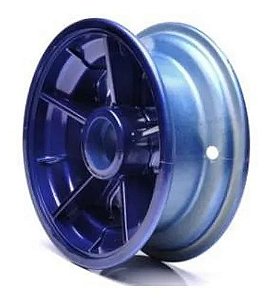 Roda Dianteira Walkmachine Patinete Walk Machine Original Azul