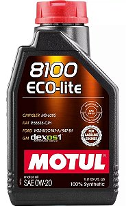 Oleo De Motor Motul 8100 Eco-lite 0w20 100% Sintetico