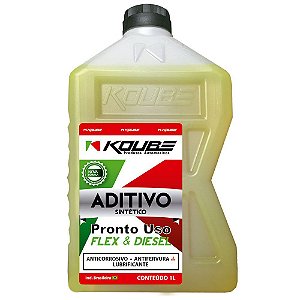 Koube Amarelo Aditivo Para Radiador Sintético Pronto Uso 1 Ano ou 20.000km