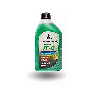 IT-C Tirreno Verde Aditivo Radiador Concentrado Coolant Long Life 80.000 Km ou 3 Anos ITC