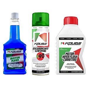 Combo Koube 1 Flush Corretivo + 1 K90 + 1 Flush Preventivo