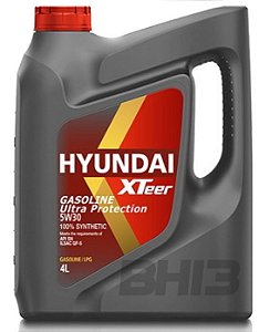Óleo Original Hyundai XTEER 5W30 100% Sintético Galão 4 Litros