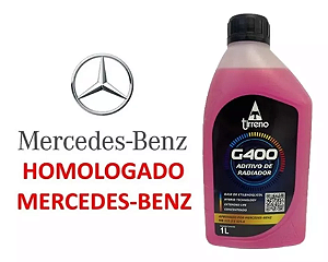 Tirreno G400 Rosa Concentrado Homologado na Mercedes-benz