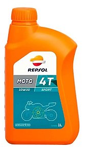 Óleo Repsol 10W30 Moto Sport 4t Honda Semissintético