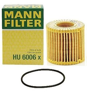 MANN Filtro Óleo Corolla Rav4 2.0 Prius 1.8 2010 Diante HU6006x